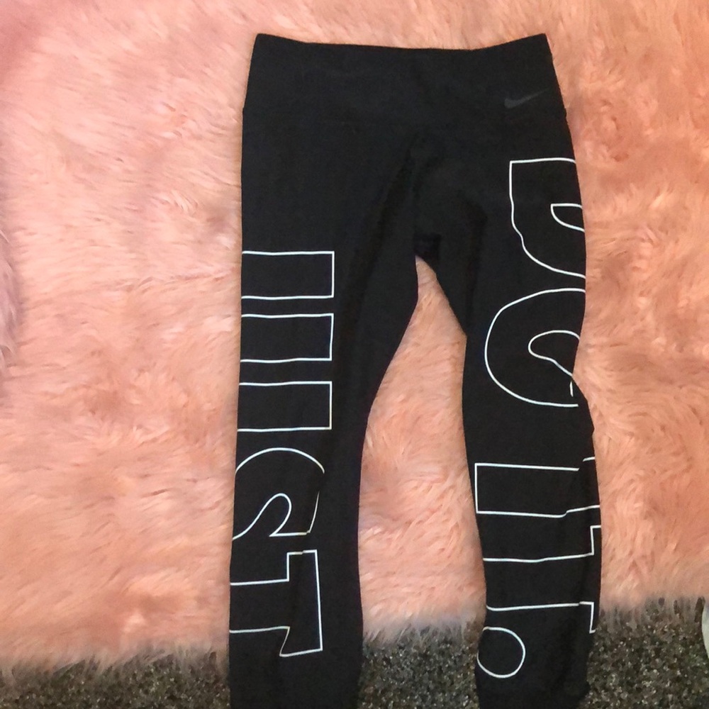 Nike dri fit pant also reversible.